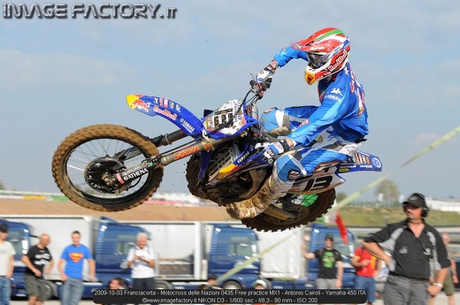 2009-10-03 Franciacorta - Motocross delle Nazioni 0435 Free practice MX1 - Antonio Cairoli - Yamaha 450 ITA
